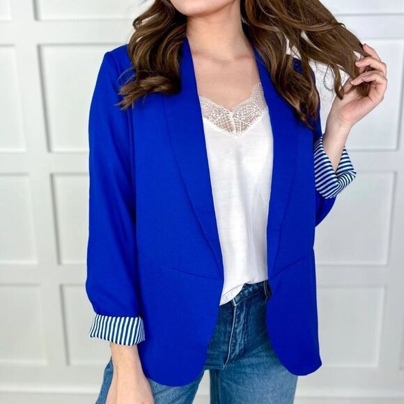 JESS LEA Peyton Blazer Lined Neon Lime‎ Small NWT in packaging - Picture 4 of 9